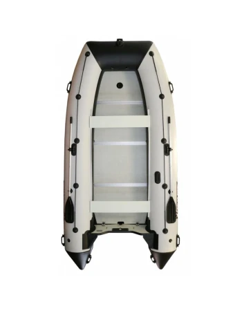 Лодка Polar Bird 400E New Eagle Стеклокомпозит (черно-красный)