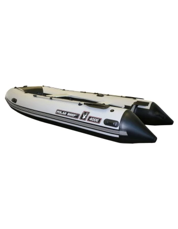 Лодка Polar Bird 400E New Eagle Стеклокомпозит (черно-красный)