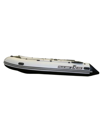 Лодка Polar Bird 400E New Eagle Стеклокомпозит (черно-красный)