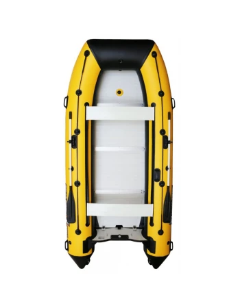 Лодка Polar Bird 400E New Eagle Стеклокомпозит (черно-красный)