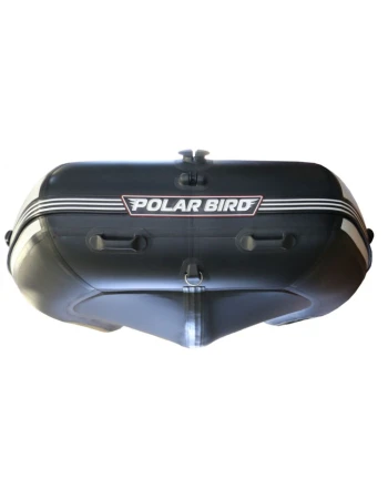 Лодка Polar Bird 400E New Eagle Стеклокомпозит (черно-красный)