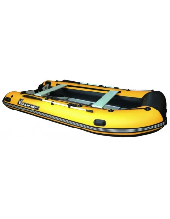 Лодка Polar Bird 400E New Eagle Стеклокомпозит (черно-красный)