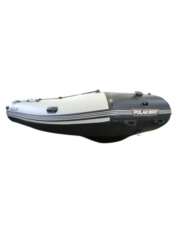 Лодка Polar Bird 400E New Eagle Стеклокомпозит (черно-красный)