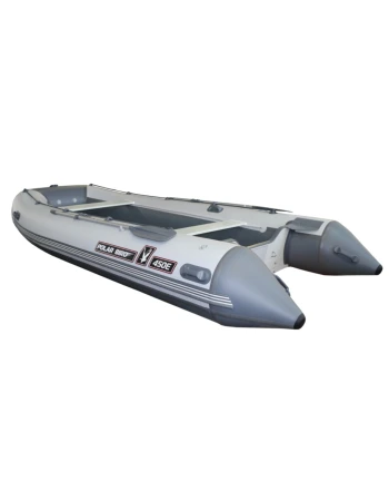 Лодка Polar Bird 400E New Eagle Стеклокомпозит (черно-красный)