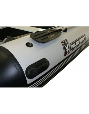 Лодка Polar Bird 400E New Eagle Стеклокомпозит (черно-красный)