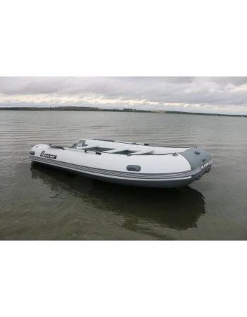 Лодка Polar Bird 400E New Eagle Стеклокомпозит (черно-красный)