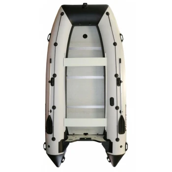 Лодка Polar Bird 400E New Eagle Стеклокомпозит (черно-красный) - min