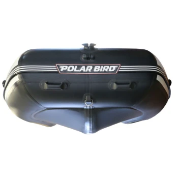 Лодка Polar Bird 400E New Eagle Стеклокомпозит (черно-красный) - min