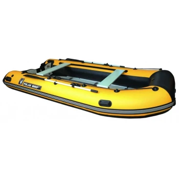 Лодка Polar Bird 400E New Eagle Стеклокомпозит (черно-красный) - min