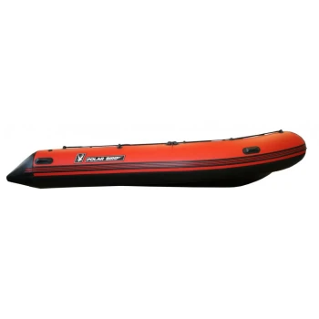 Лодка Polar Bird 400E New Eagle Стеклокомпозит (черно-красный) - min