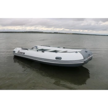Лодка Polar Bird 400E New Eagle Стеклокомпозит (черно-красный) - min