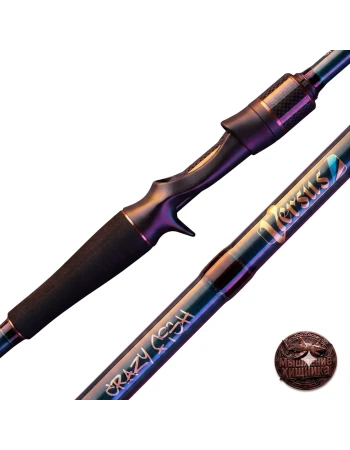 Кастинговое удилище Crazy Fish Versus VCR822HHT 2.5m 30-150gr