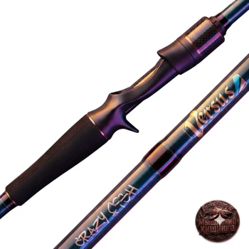 Кастинговое удилище Crazy Fish Versus VCR822HHT 2.5m 30-150gr - min