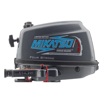 Лодочный мотор (4т) MIKATSU MF 5 FHS (аналог 6 л.с) + Внешний топливный бак 12л. - min