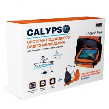 Подводная видео-камера CALYPSO UVS-03 PLUS с функцией записи - min