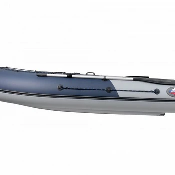Лодка Grouper GR 335W (кокпит 80 см) НДНД (графитово - серый) модель 2025 г - min