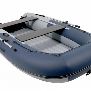 Лодка Grouper GR 335W (кокпит 80 см) НДНД (графитово - серый) модель 2025 г - min