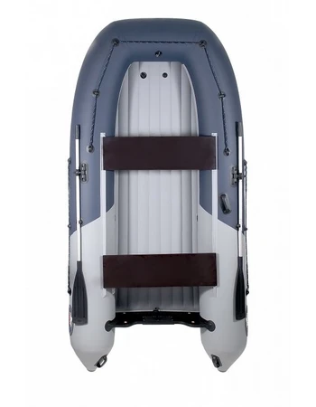 Лодка Grouper GR 335W (кокпит 80 см) НДНД (серо - графитовый) модель 2025 г