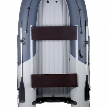 Лодка Grouper GR 335W (кокпит 80 см) НДНД (серо - графитовый) модель 2025 г - min