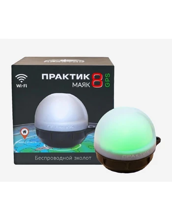 Беспроводной эхолот Практик 8 Маяк GPS