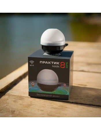 Беспроводной эхолот Практик 8 Маяк GPS