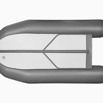 Надувная ПВХ лодка X-River Rocky 375 (пиксель, черная фурнитура) + дублирование тканью ПВХ дна - min