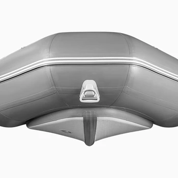 Надувная ПВХ лодка X-River Rocky 375 (пиксель, черная фурнитура) + дублирование тканью ПВХ дна - min