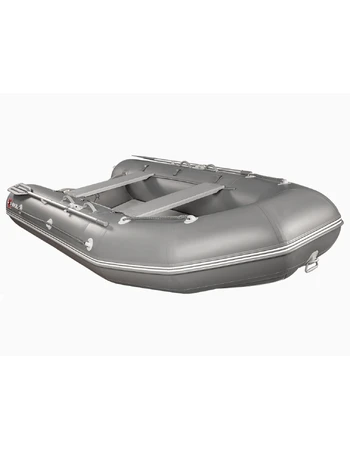 Надувная ПВХ лодка X-River Rocky 355 (оранжевый, серая фурнитура) + дублирование тканью ПВХ дна