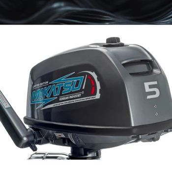 Лодочный мотор (2т) MIKATSU M 5 FHS + Внешний топливный бак 12л. - min