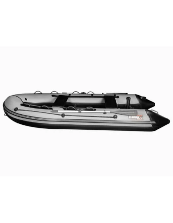Надувная ПВХ лодка X-River Grace Wind 360 НДНД (бело-серая, серая фурнитура)