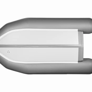 Надувная ПВХ лодка X-River Rocky 335 (красный , серая фурнитура) + дублирование тканью ПВХ дна - min