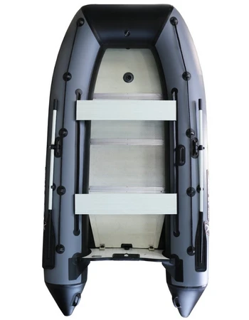 Лодка Polar Bird 320М New Merlin | Стеклокомпозит | чёрно-серый