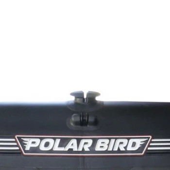 Лодка Polar Bird 385М New Merlin | Стеклокомпозит | чёрно-серый | - min