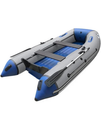 Лодка ПВХ ORCA 305НД (серо - синий)