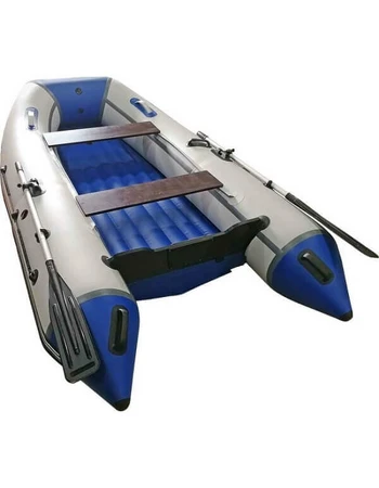 Лодка ПВХ ORCA 305НД (серо - синий)