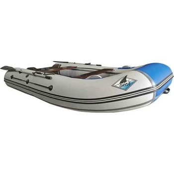 Лодка ПВХ ORCA 305НД (серо - синий) - min