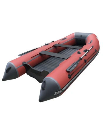 Лодка ПВХ ORCA 305НД (красно - серый)