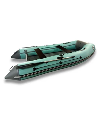 Лодка ПВХ ORCA 305НД (бирюзово - серый)