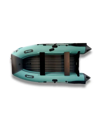 Лодка ПВХ ORCA 305НД (бирюзово - серый)
