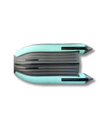 Лодка ПВХ ORCA 305НД (бирюзово - серый)