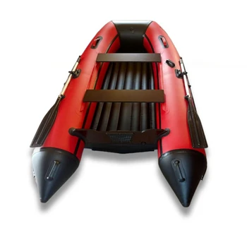 Лодка ПВХ ORCA 325НД (красно- черный) - min
