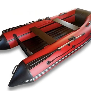 Лодка ПВХ ORCA 325НД (красно- черный) - min