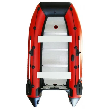 Лодка Polar Bird 360М New Merlin | Стеклокомпозит | черно-красный | - min