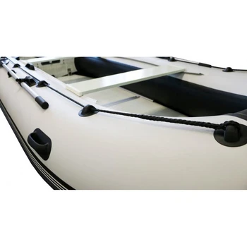 Лодка Polar Bird 340М New Merlin | Стеклокомпозит | черно-белый | - min