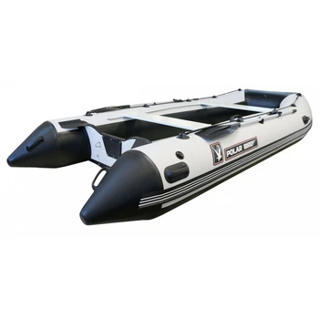 Лодка Polar Bird 360М New Merlin | Стеклокомпозит | черно-белый | - min
