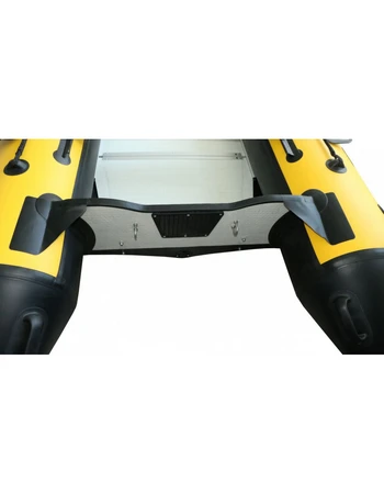 Лодка Polar Bird 385М New Merlin | Стеклокомпозит | чёрно-желтый |