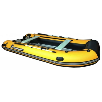 Лодка Polar Bird 385М New Merlin | Стеклокомпозит | чёрно-желтый | - min