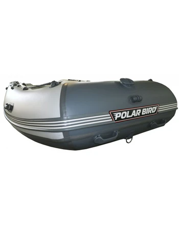 Лодка Polar Bird 340М New Merlin | Стеклокомпозит | чёрно-серый |