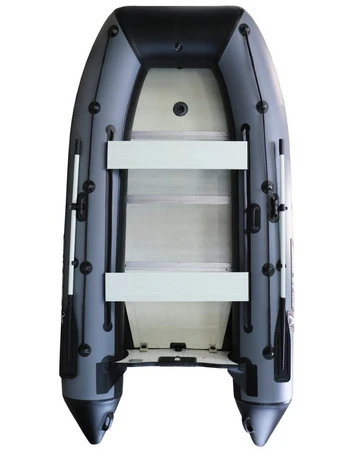 Лодка Polar Bird 340М New Merlin | Стеклокомпозит | чёрно-серый |