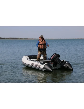 Лодка Polar Bird 360M Merlin | НДНД | Стеклокомпозит | чёрно-белый |